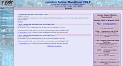 Desktop Screenshot of londoninlinemarathon.com